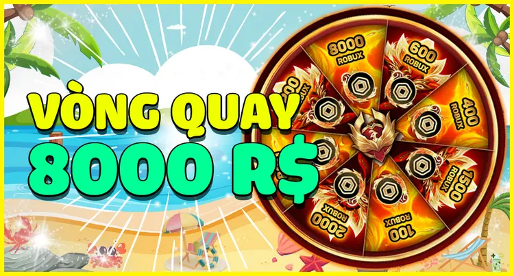 Ảnh minh họa VÒNG QUAY 20k NHẬN 8000 ROBUX